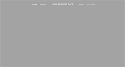 Desktop Screenshot of highgroundcafe.com